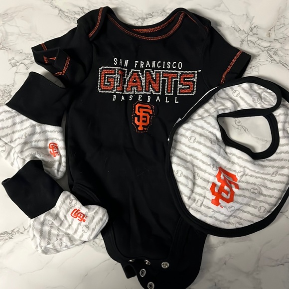 Giants Mlb Baby Sf Giants Jersey SF Giants MLB Baby Outfit